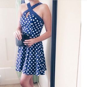 ✨final price✨ Guess LA blue w/white dress